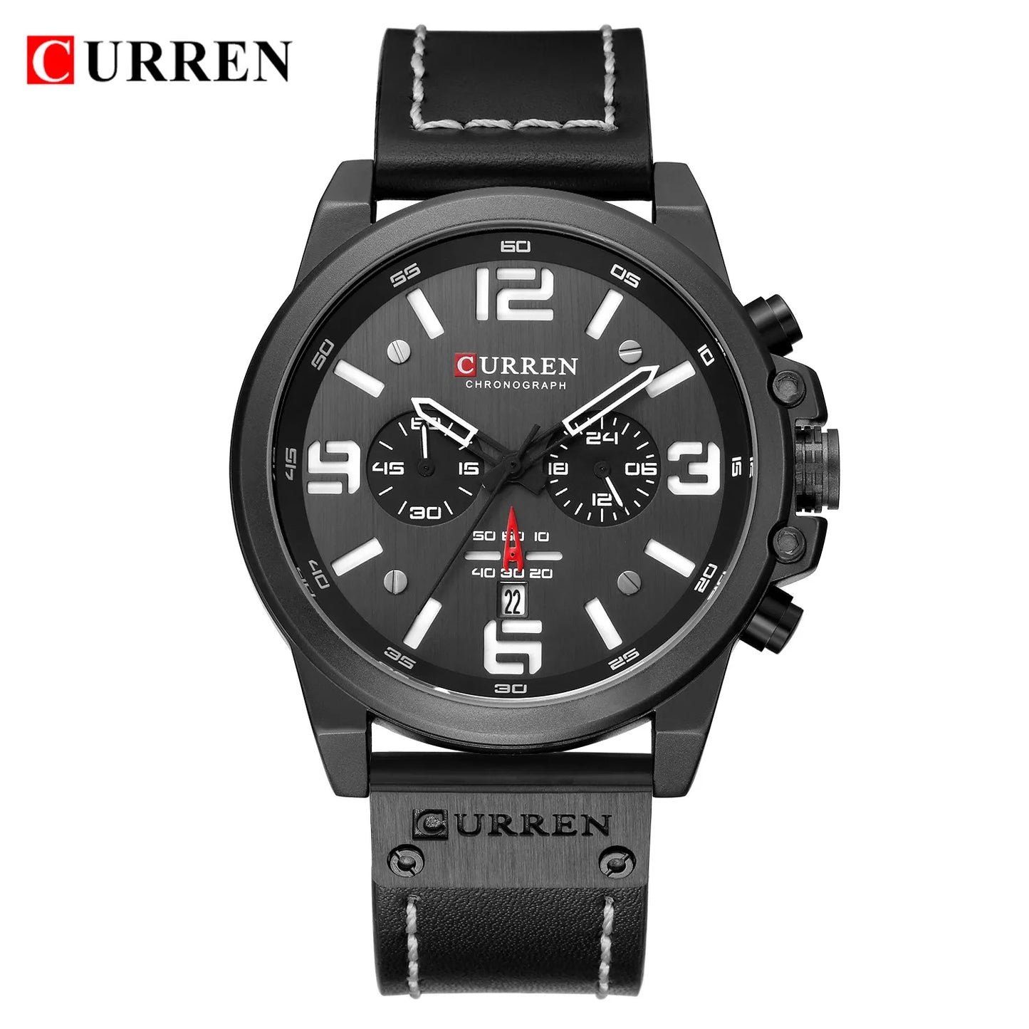 CURREN Mens Watches Top Luxury Brand Waterproof Sport