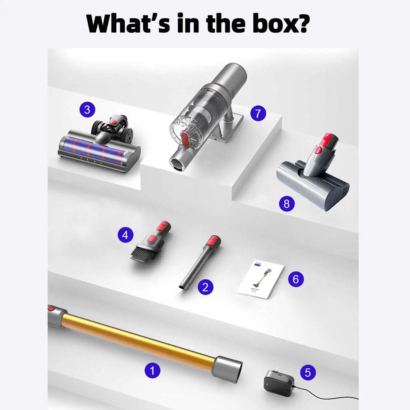 Cordless Handheld Vacuum Cleaner,27000PA,