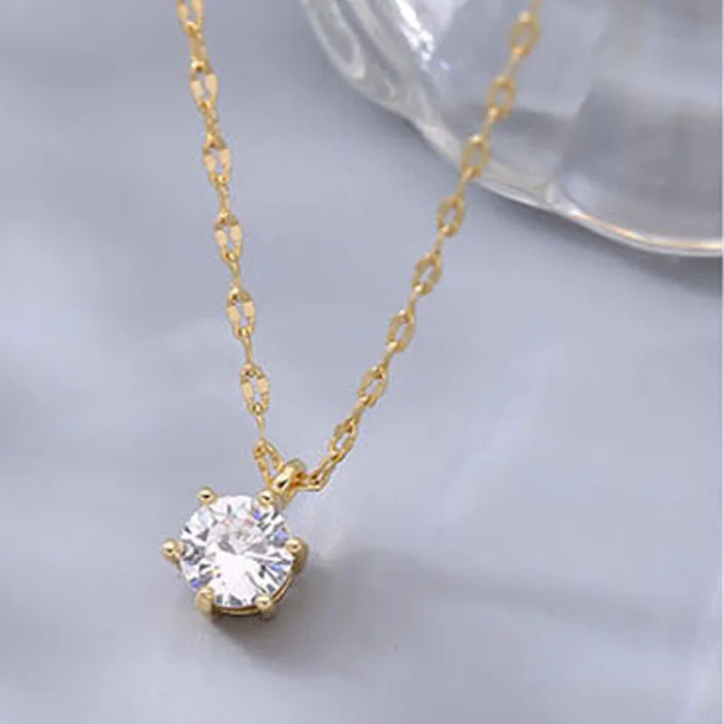 Hot 925 Sterling Silver Plated Necklace