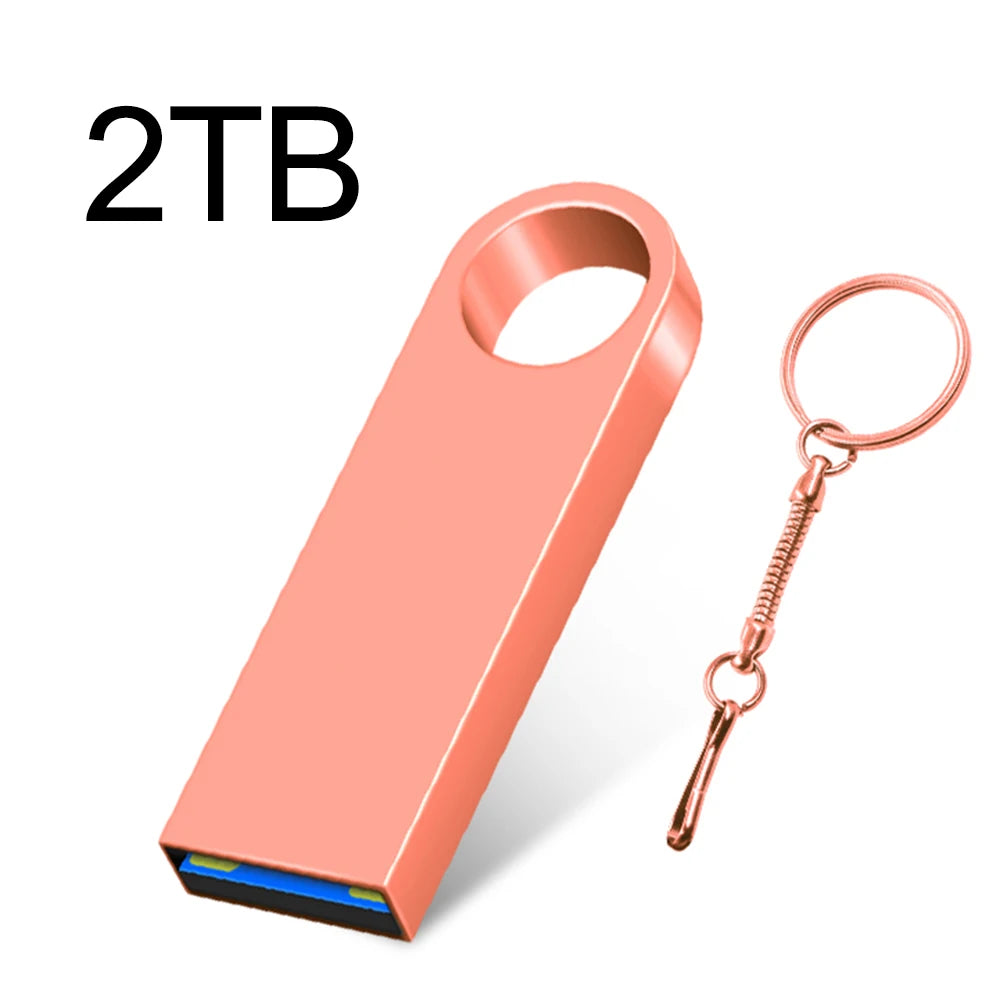 Metal Pen Drive 2TB Cle Usb Flash Drives
