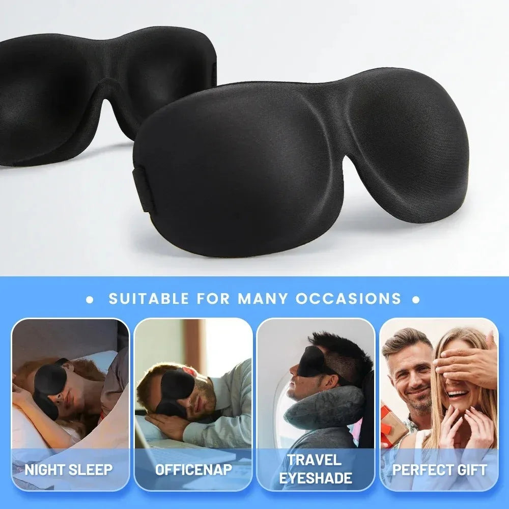 3D Contoured Sleep Mask
