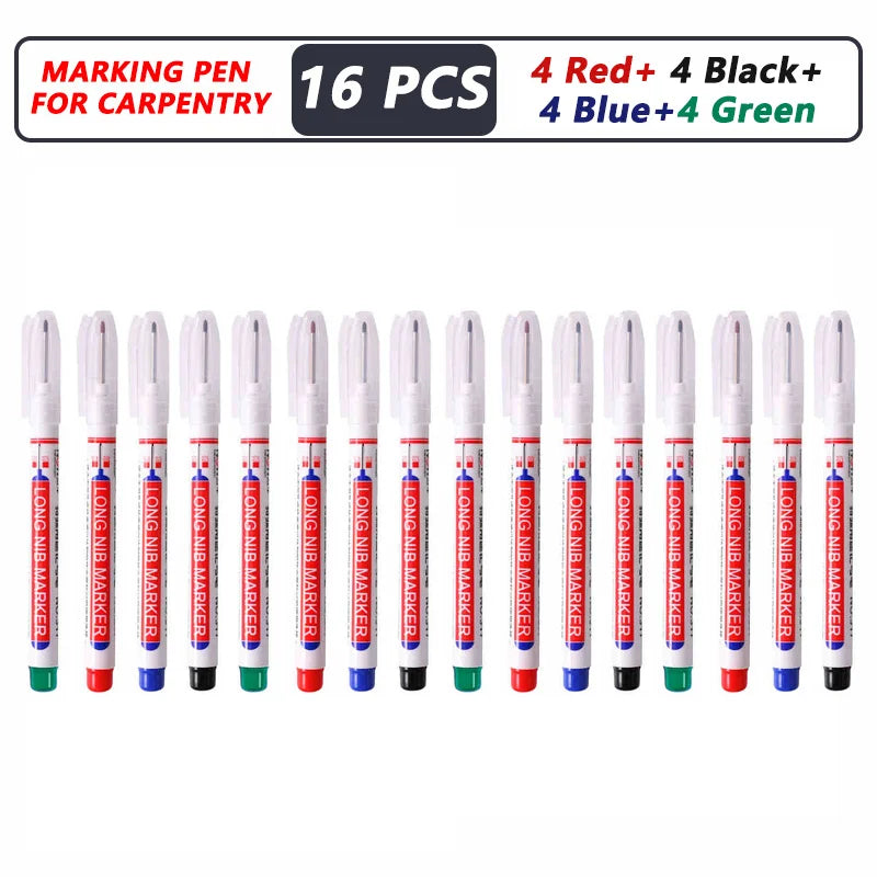 1-40PCS 20mm Deep Hole Long Nib Head Markers