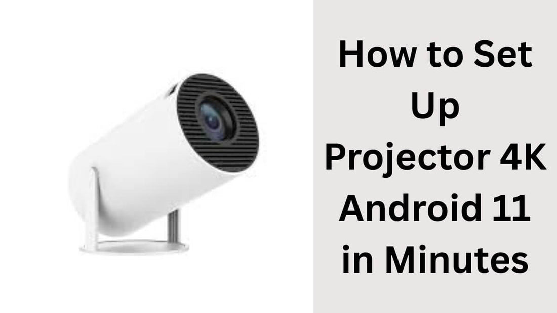 View of 1080p Bluetooth Mini Movie Projector with Screen