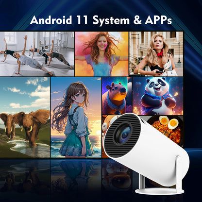 Projector 4k Android 11