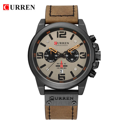 CURREN Mens Watches Top Luxury Brand Waterproof Sport