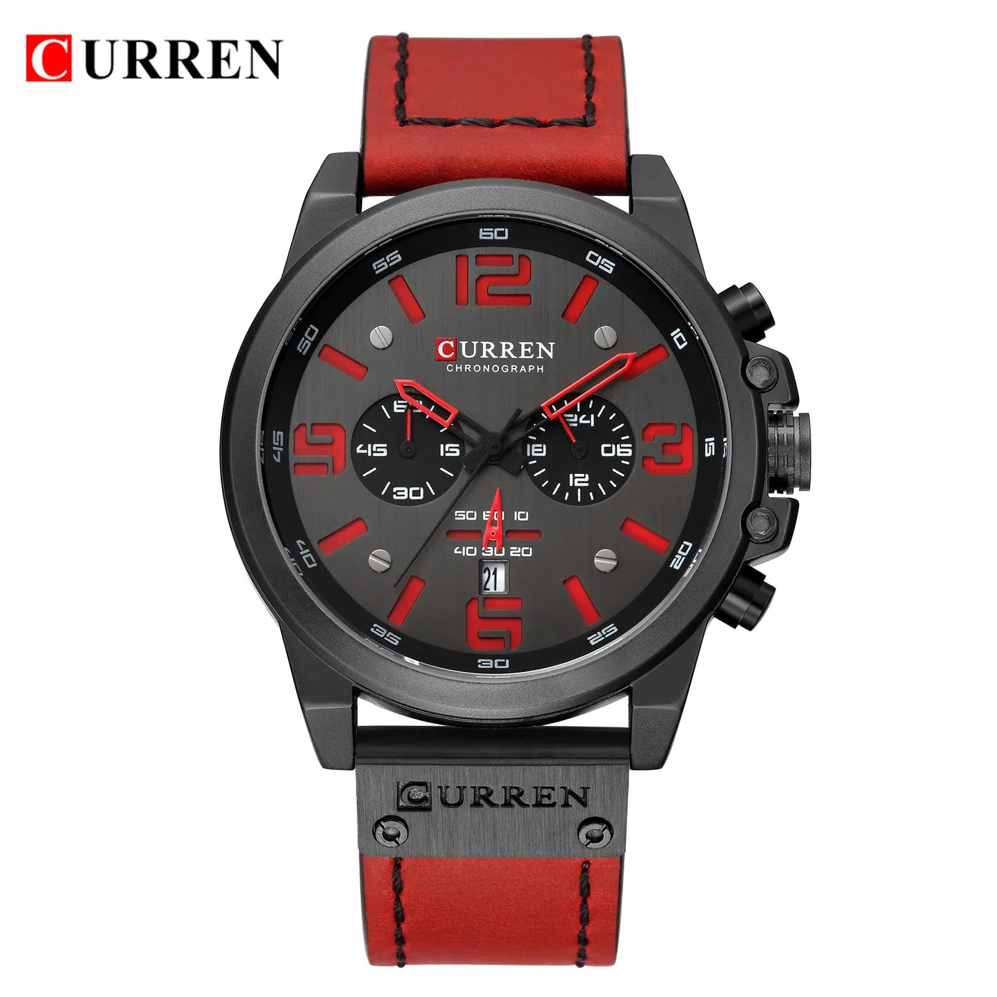 CURREN Mens Watches Top Luxury Brand Waterproof Sport