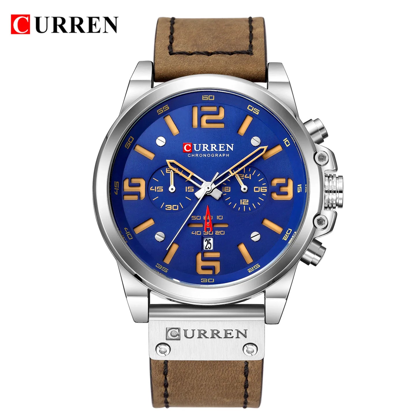 CURREN Mens Watches Top Luxury Brand Waterproof Sport