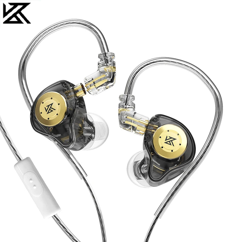 Pro Earphones Dynamic In Ear Monitor HiFi Wired Headphones
