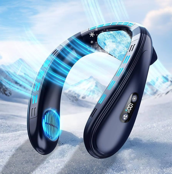Neck Air Conditioner Cooling  Fan Outdoor Personal Fan Wearable Cooler