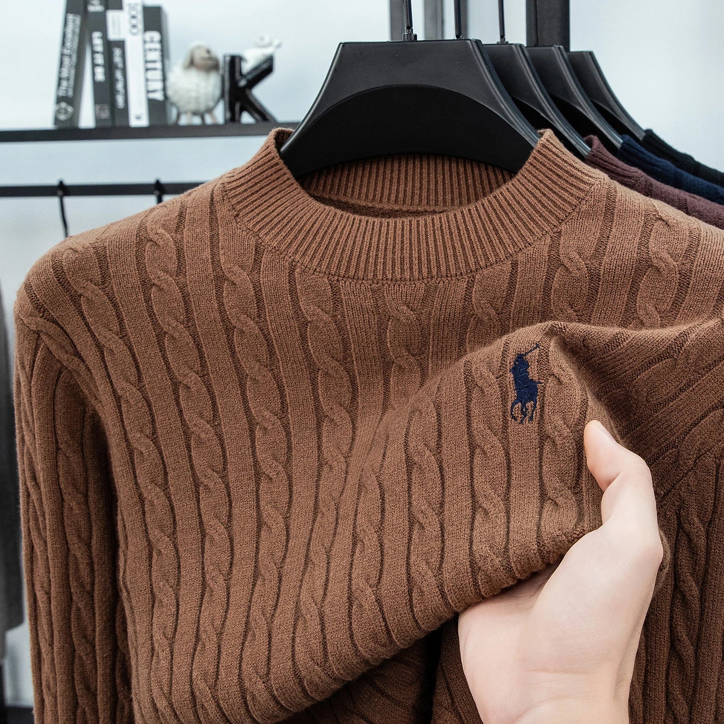 Autumn and Winter Men's Wool Sweater