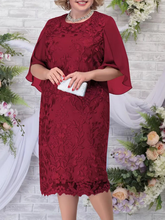 Plus Size Mother Dress Woman