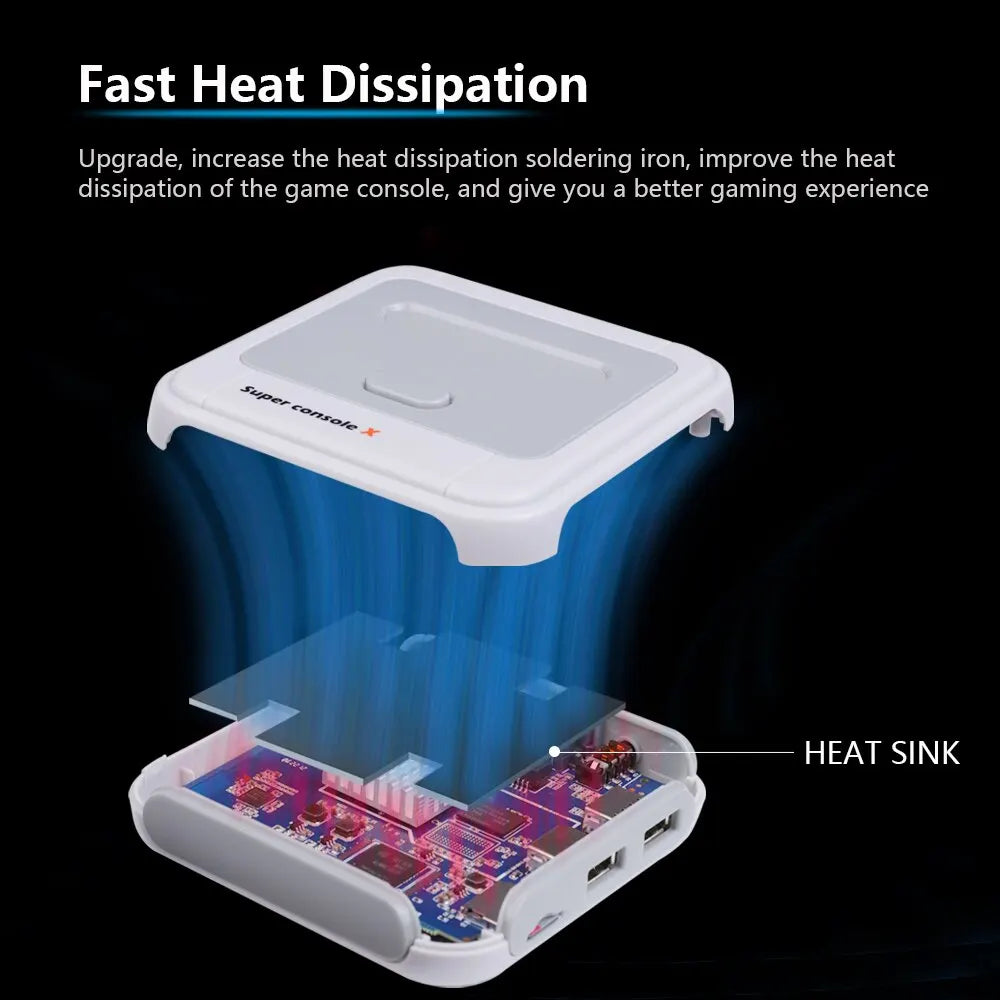 Game Box Super Console X Retro Video Game Console Support 90000 Games