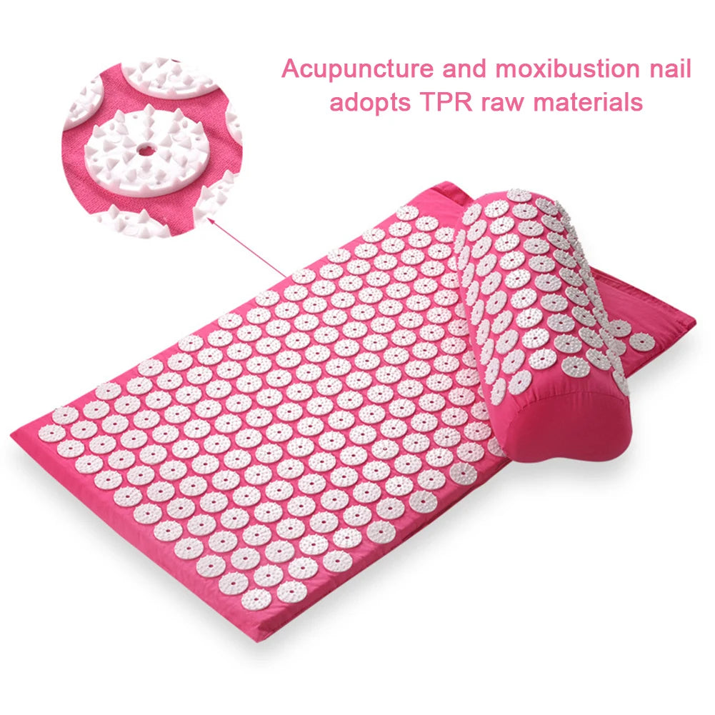 Acupressure Mat & Pillow Set