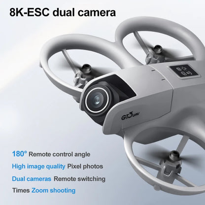 NEW GT3 Mini Foldable Drone With Lights 8k Aerial Photography
