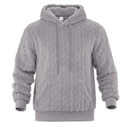 Cross-border loose men's winter retro warm double-sided