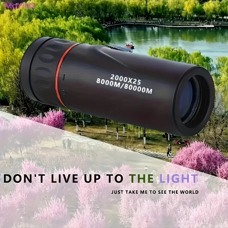 HD Monocular Telescope, Compact Portable for Travel