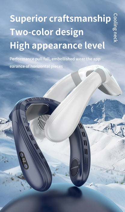 Neck Air Conditioner Cooling  Fan Outdoor Personal Fan Wearable Cooler