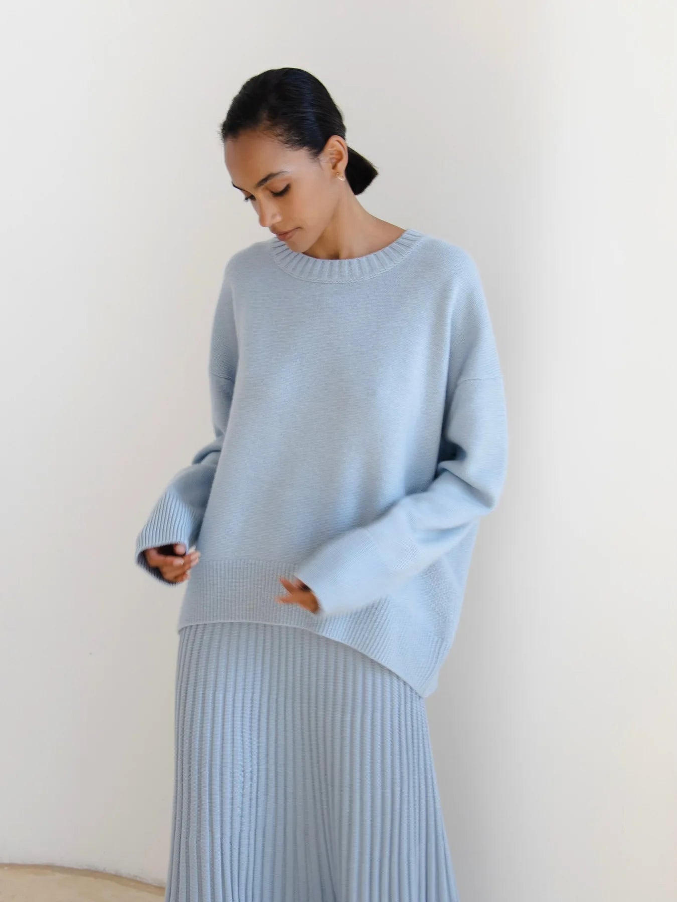 Autumn Women Turtleneck Sweater Oversized Elegant Thick