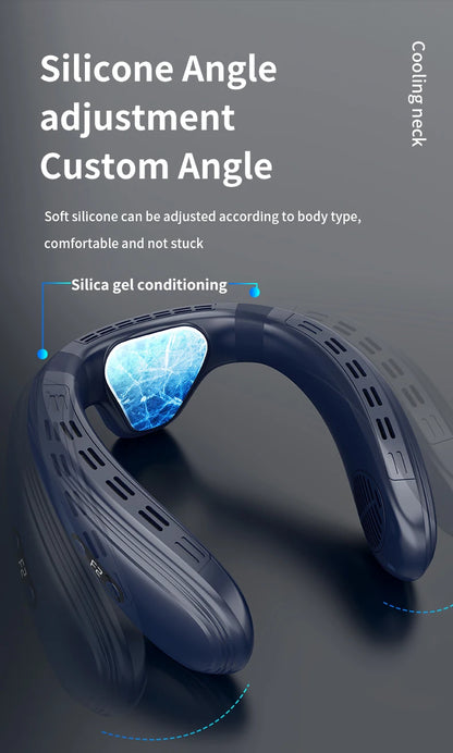 Neck Air Conditioner Cooling  Fan Outdoor Personal Fan Wearable Cooler