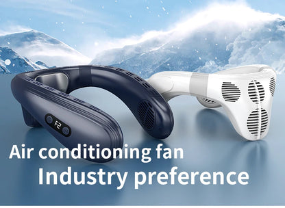 Neck Air Conditioner Cooling  Fan Outdoor Personal Fan Wearable Cooler