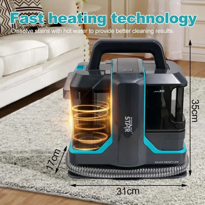 Wet and Dry Vacuum Handheld Portable Corded Sofa Carpet Cleaner