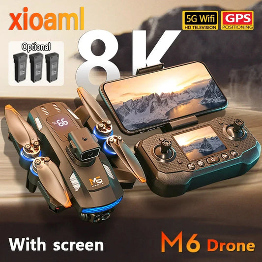 For Xiaomi  M6 Drone 8K Professional HD Camera Drones 5G WIFI