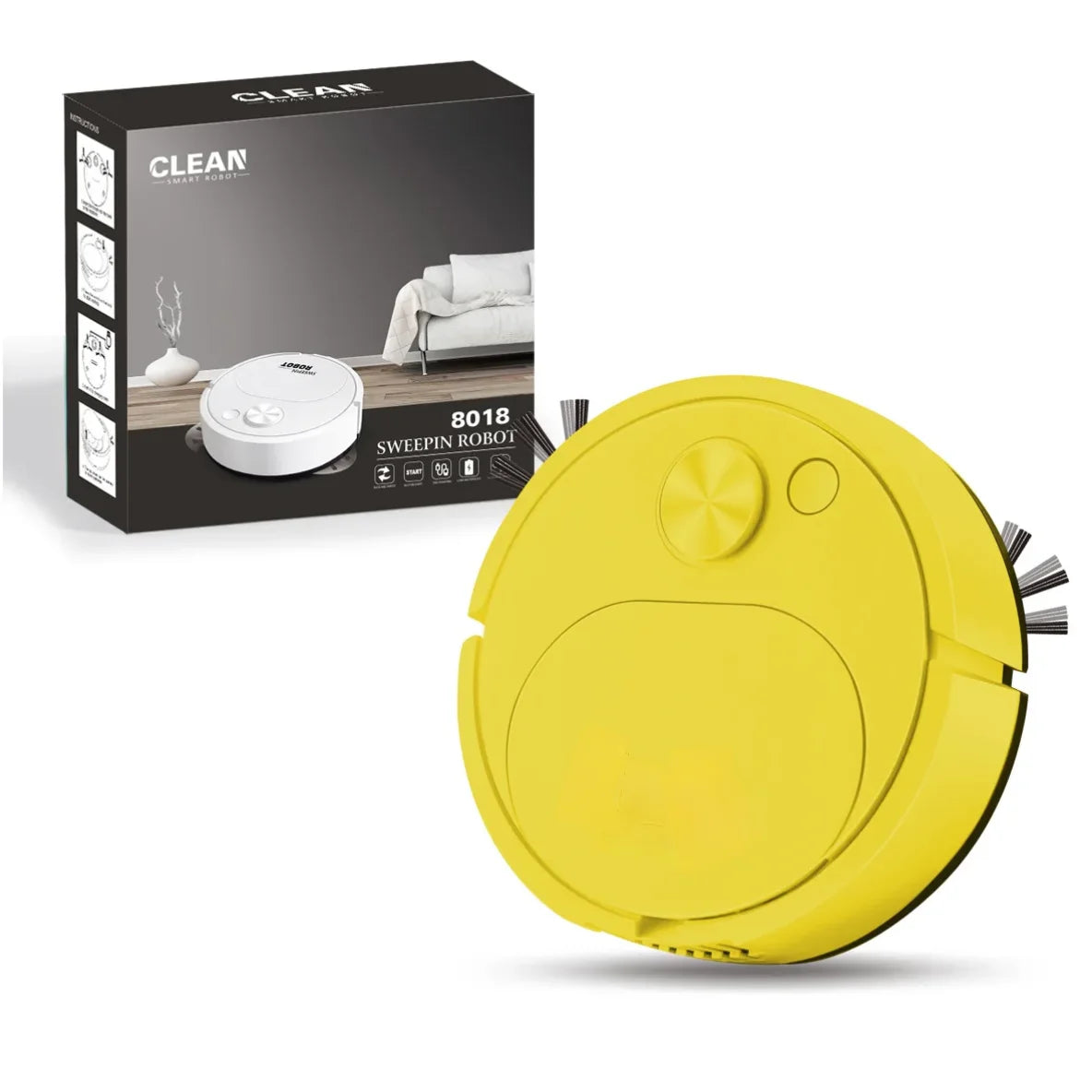 NEW USB Sweeping Robot Vacuum Cleaner Mopping 3 In 1