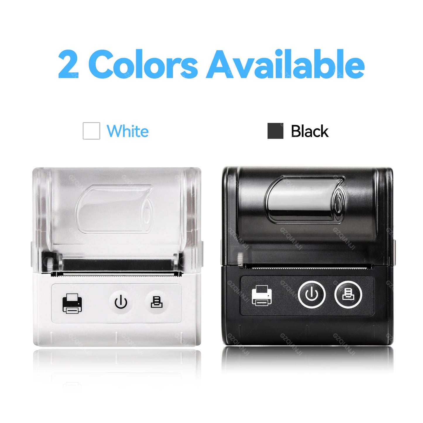 Mini Receipt Printer Mobile Portable Ticket Bill Wireless Bluetooth USB