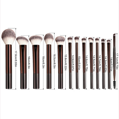 13PCS Makeup Brush Set Foundation Concealer Powder
