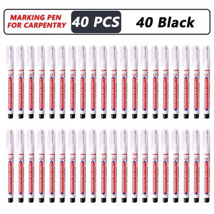 1-40PCS 20mm Deep Hole Long Nib Head Markers