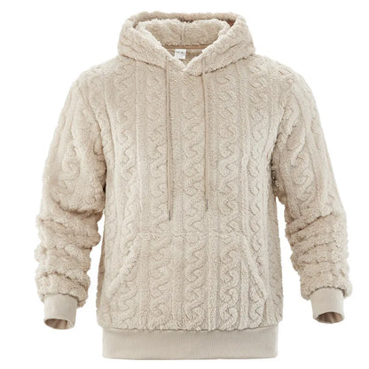 Cross-border loose men's winter retro warm double-sided