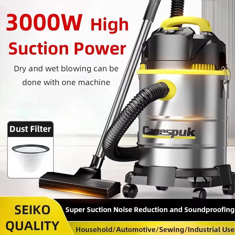 High-Power Vacuum Cleaner for Car Home Commercial
