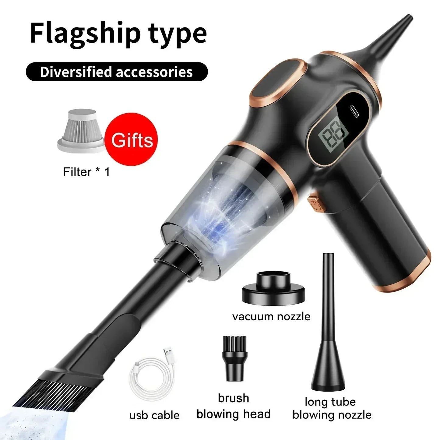 Handheld Wireless Vacuum Cleaner