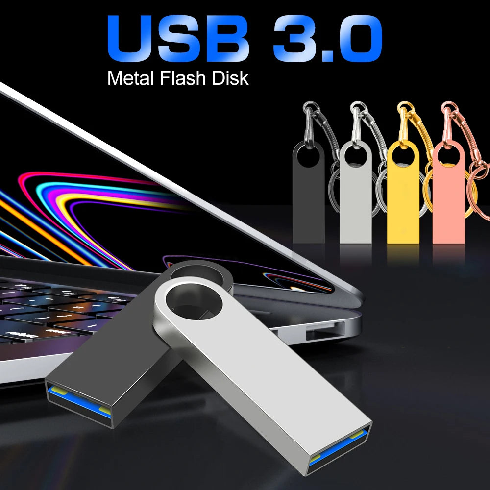 Metal Pen Drive 2TB Cle Usb Flash Drives