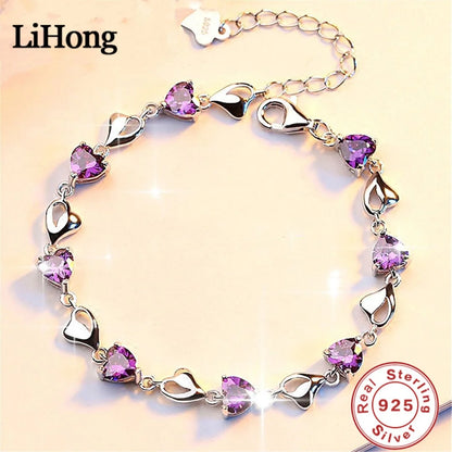 Luxury S925 Sterling Silver Love Bracelet