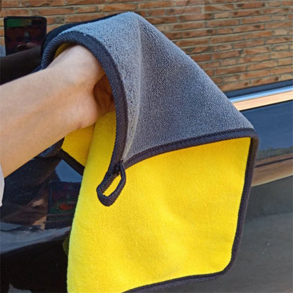 1/2/6pcs Microfiber Cleaning Towel Thicken Soft