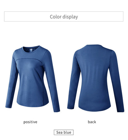 Women's Autumn Winter keep Warm long-sleeved Fitness