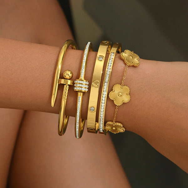 four-leaf clover lucky bracelet fashion