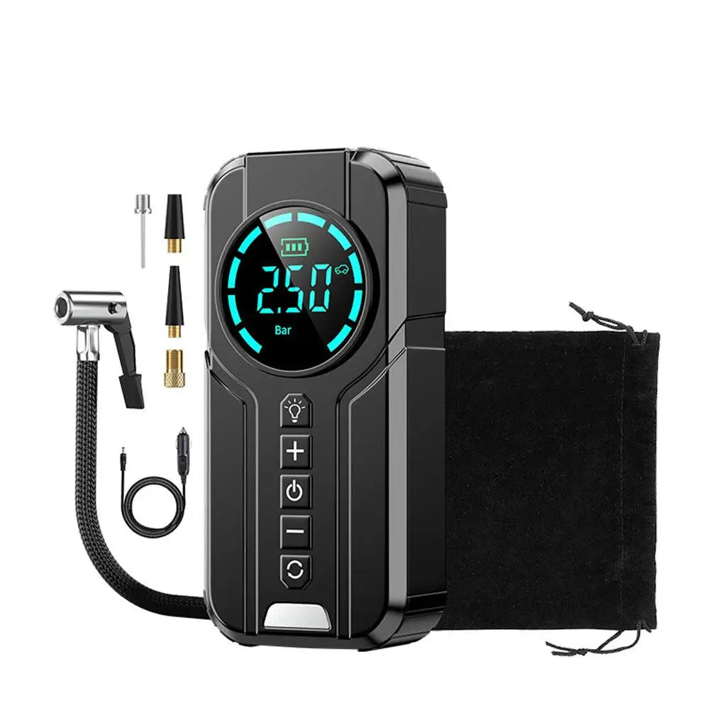 Car Mounted Air Pump Wireless Portable Intelligent Digital Display