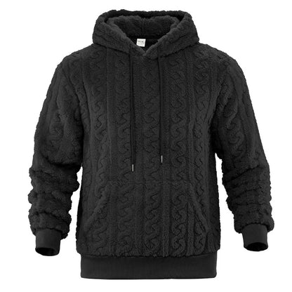 Cross-border loose men's winter retro warm double-sided