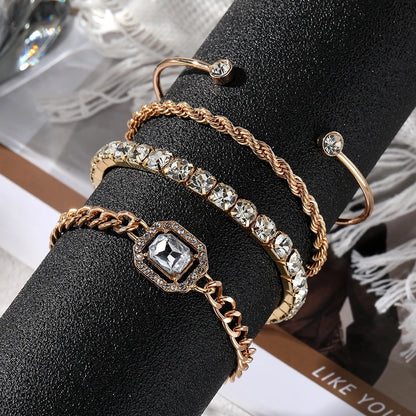 IPARAM 4 Piece Set Luxurious Bracelets