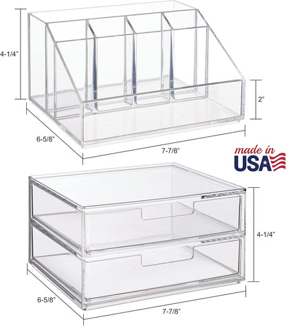 Stackable Makeup Organizer