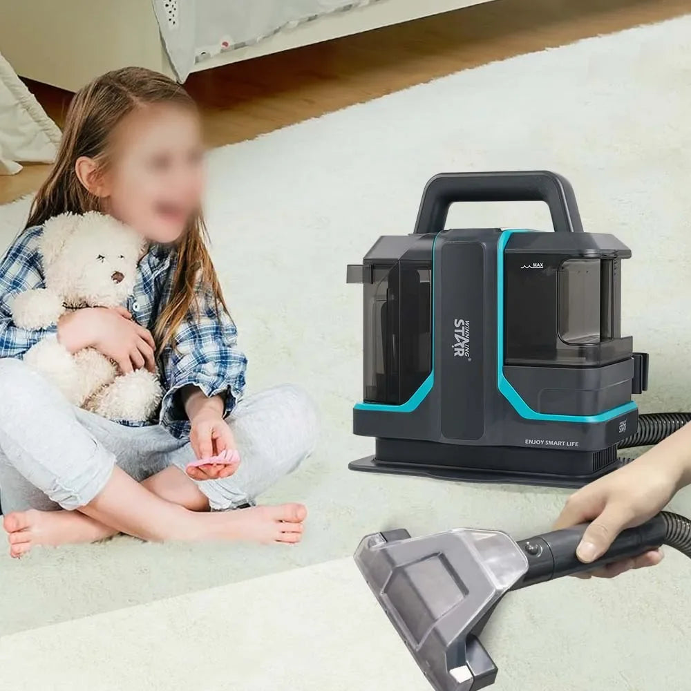 Wet and Dry Vacuum Handheld Portable Corded Sofa Carpet Cleaner