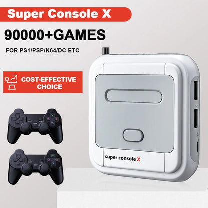 Game Box Super Console X Retro Video Game Console Support 90000 Games