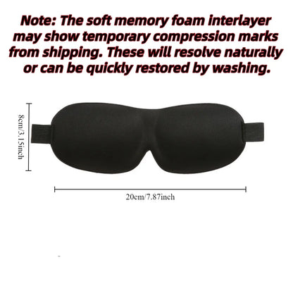 3D Contoured Sleep Mask