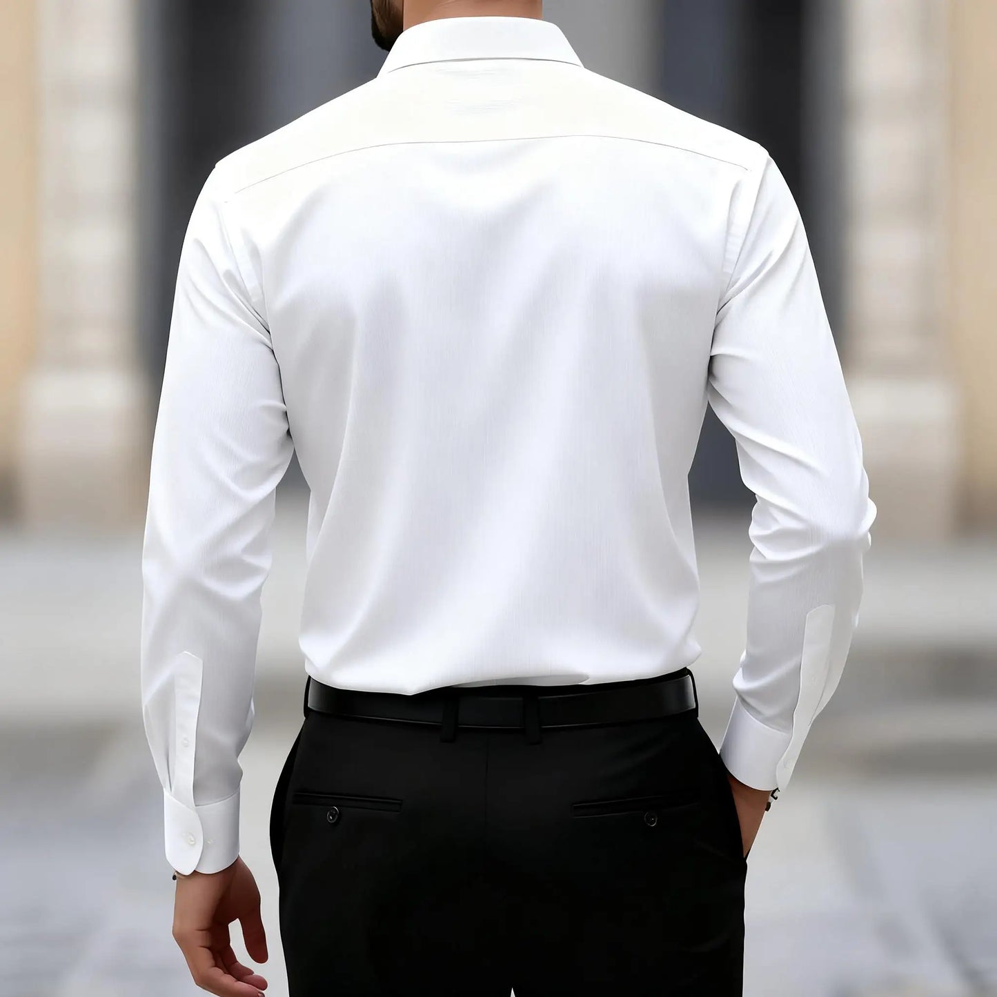 Men's Christmas Tree Elk Print Breathable Long Sleeve