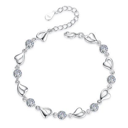 Luxury S925 Sterling Silver Love Bracelet