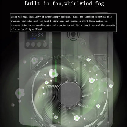 Scent Machine Aroma Diffuser Wall Mounted Hotel 160ML Aroma