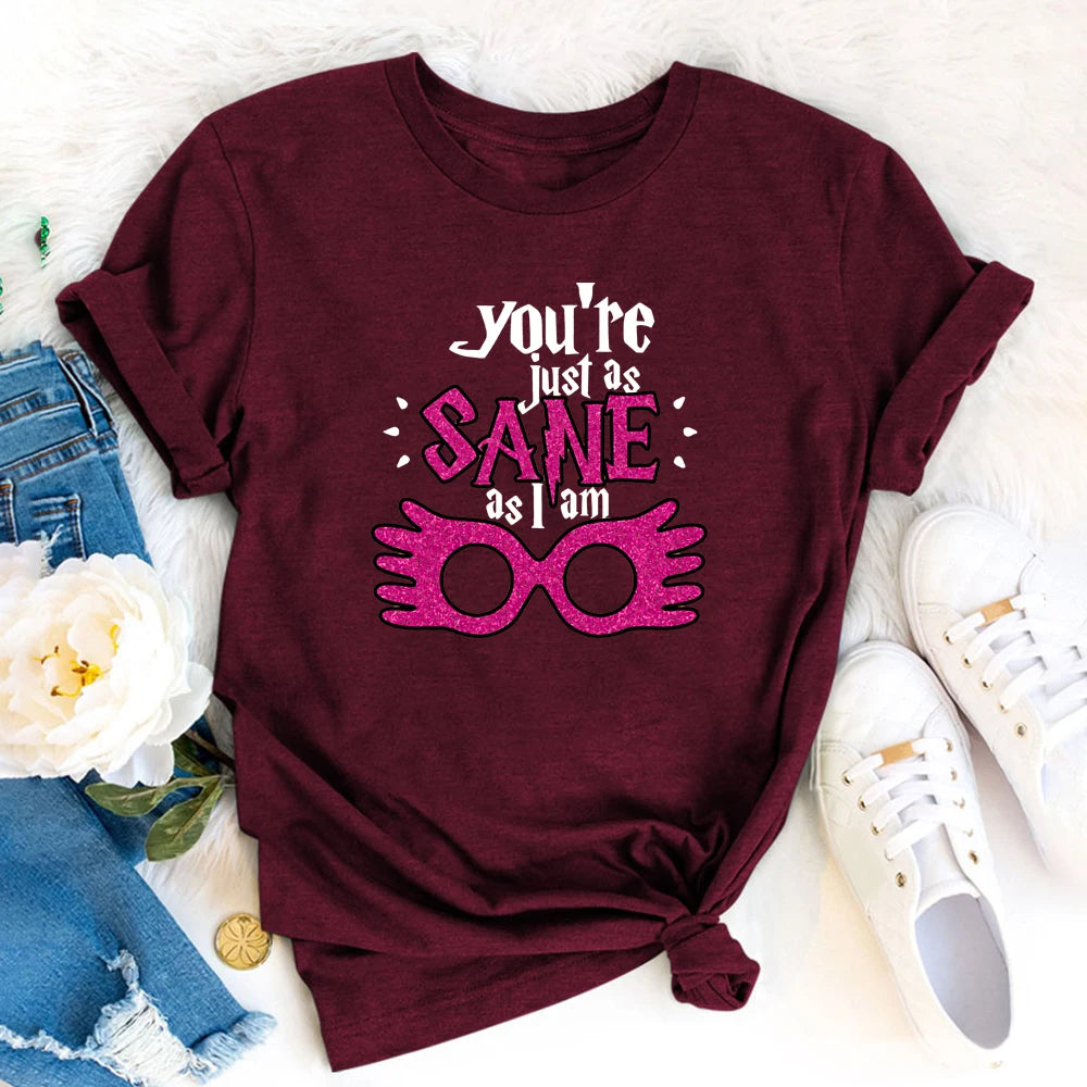 Cute Luna Lovegood T-shirt Gilrs HP Inspired Shirt