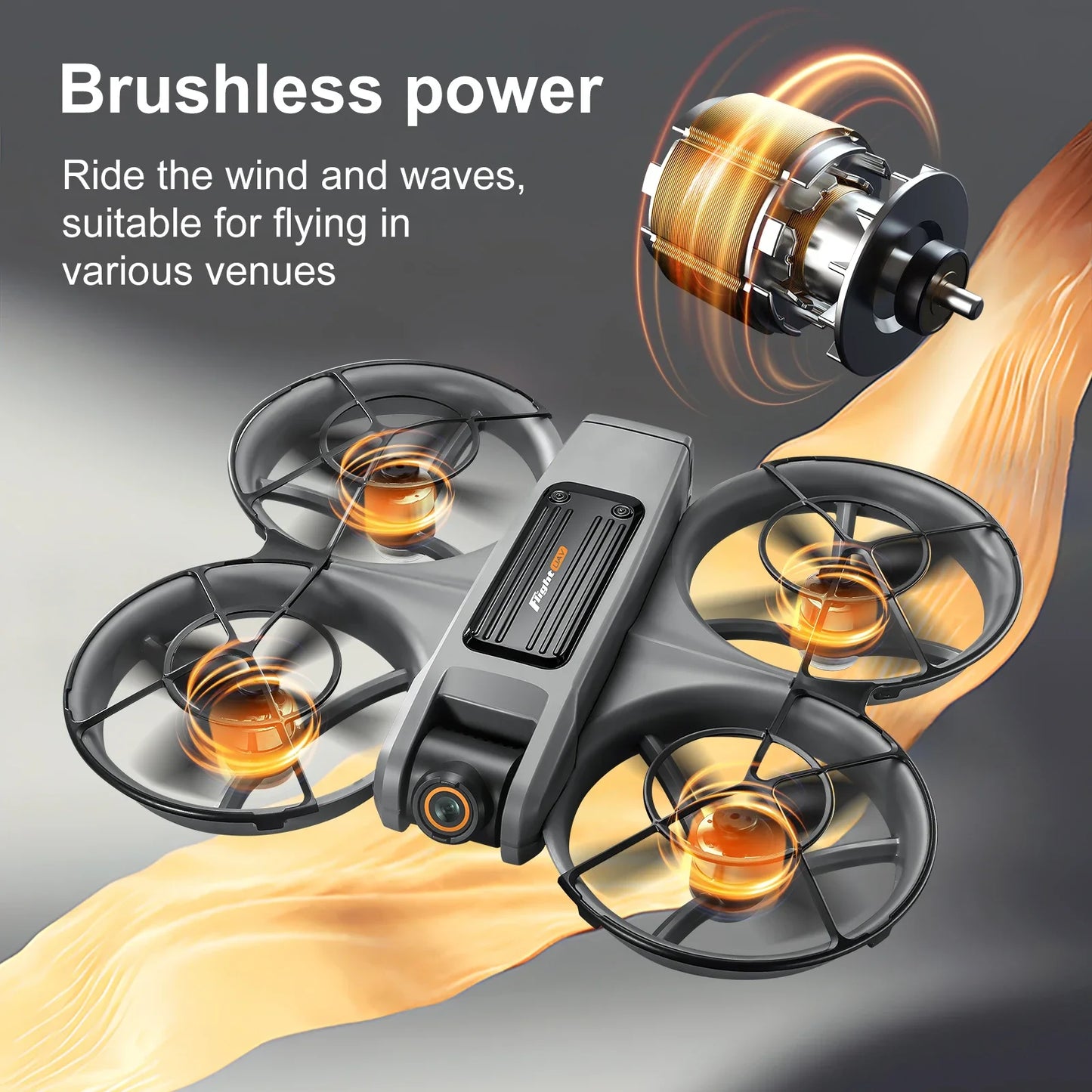 S156 Drone with Screen Brushless Optical Stream Positioning